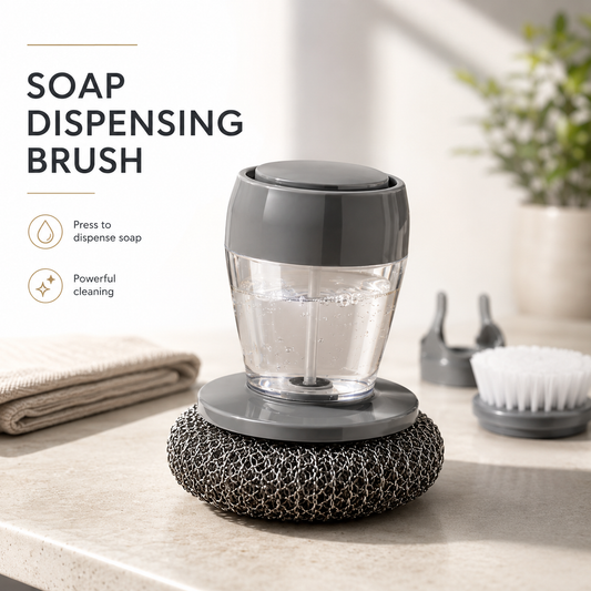 PureScrub Soap Dispensing Brush